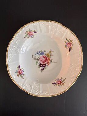 8 x Bernadotte Vintage Side / Salad Plates, SONATA, Porcelain. Czechoslovakia